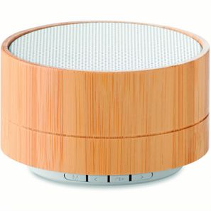 Runder wireless Lautsprecher SOUND BAMBOO