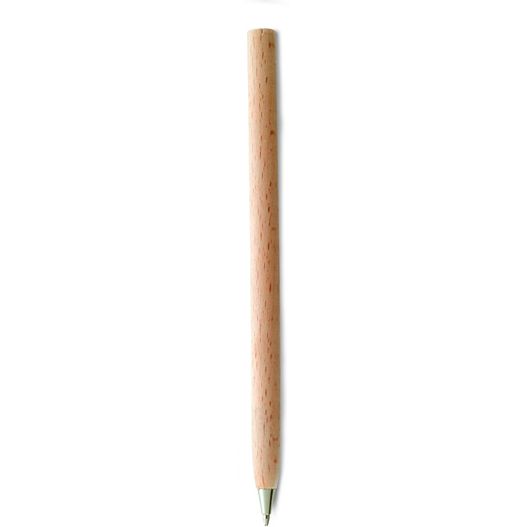 ein stift mit einem holzgriff auf einer weißen oberfläche Kugelschreiber aus Holz BOISEL (Bild 1)