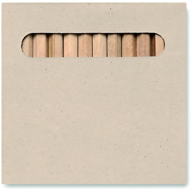 12 Buntstifte in Pappschachtel ARCOLOR