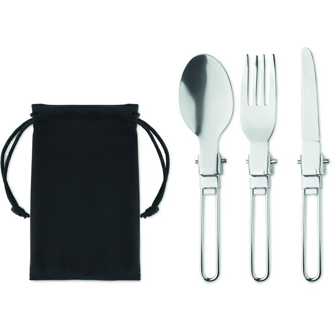 Produktabbildung 3teiliges Camping-Besteck STAPI SET 3teiliges Camping-Besteck STAPI SET