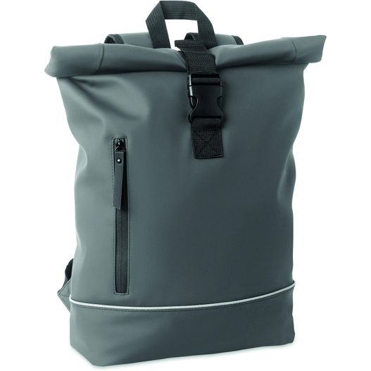 Laptop 15" roll top PU backpack LAPTOSA (Bild 1)