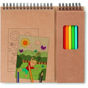 Malset mit 8 Buntstiften COLOPAD