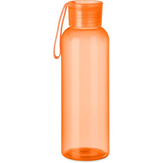 eine wasserflasche mit einem karabiner auf der oberseite Trinkflasche Tritan 500ml INDI (Bild 1)