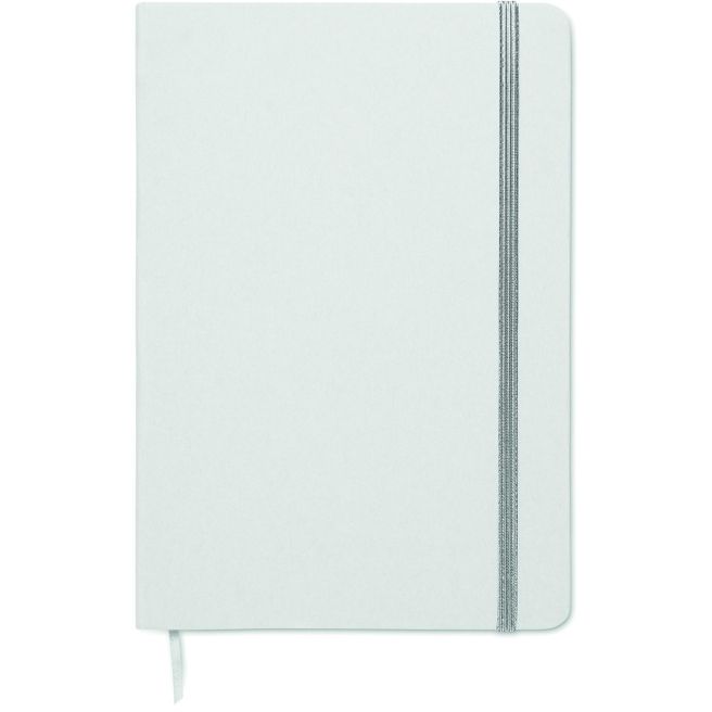 Produktabbildung DIN A5 Notizbuch für Gravur ROUTE WHITE DIN A5 Notizbuch für Gravur ROUTE WHITE