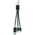 4in1 Ladekabel Typ C BLUE