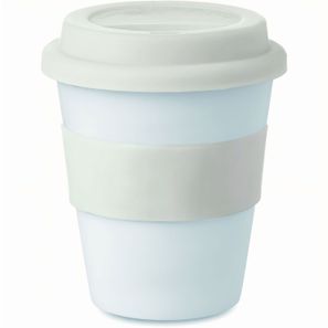 PP Becher mit Silikon-Deckel ASTORIA