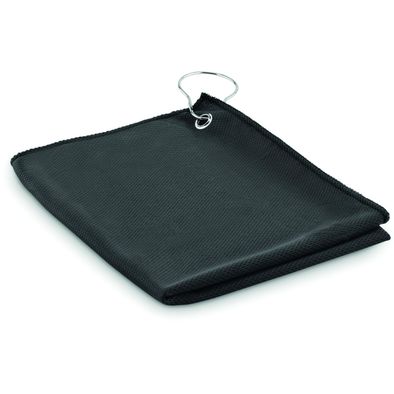 RPET-Golfhandtuch mit Haken TOWGO