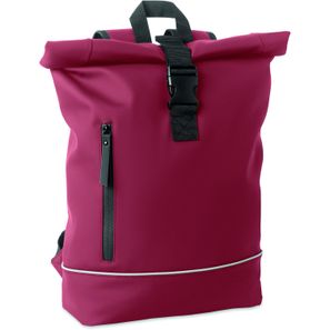 Laptop 15" roll top PU backpack LAPTOSA