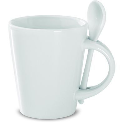 Produktabbildung Tasse mit Löffel Sublimation SUBLIMKONIK Tasse mit Löffel Sublimation SUBLIMKONIK