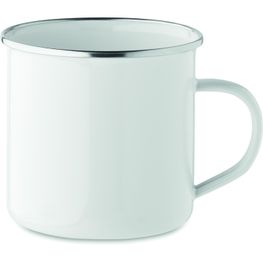 Produktabbildung Emaille-Becher Subli 500 ml PLATEADO L Emaille-Becher Subli 500 ml PLATEADO L
