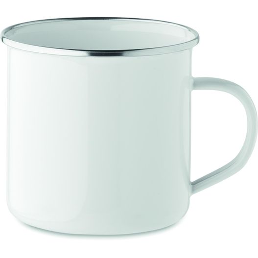 Produktabbildung Emaille-Becher Subli 500 ml PLATEADO L Emaille-Becher Subli 500 ml PLATEADO L (Bild 1)
