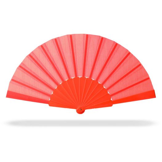 ein roter fan mit weißem hintergrund Fächer FANNY (Bild 1)