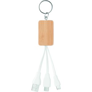 Schlüsselring-Ladekabel 3in1 CLAUER