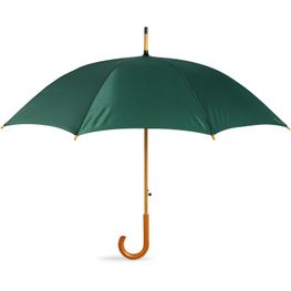 Produktabbildung Automatikschirm mit Holzgriff CUMULI Automatikschirm mit Holzgriff CUMULI