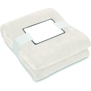 RPET-Flanell Fleece-Decke LOGAN