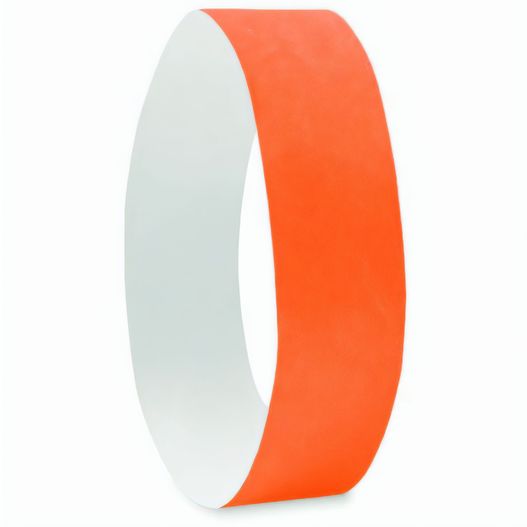 eine rolle orangenband auf weißem hintergrund Tyvek® Event Armband TYVEK (Bild 1)