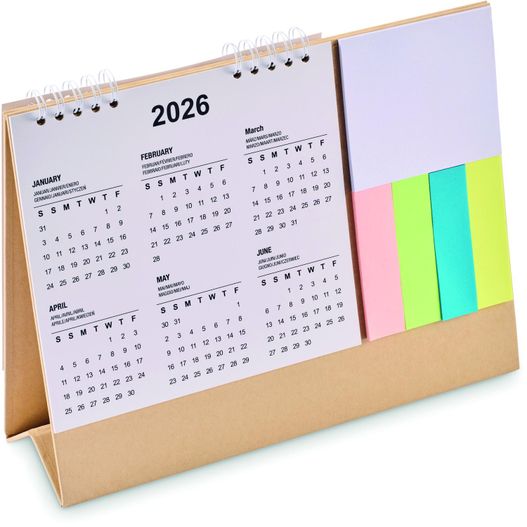Tischkalender mit Memoblock CALENDOO (Bild 1)