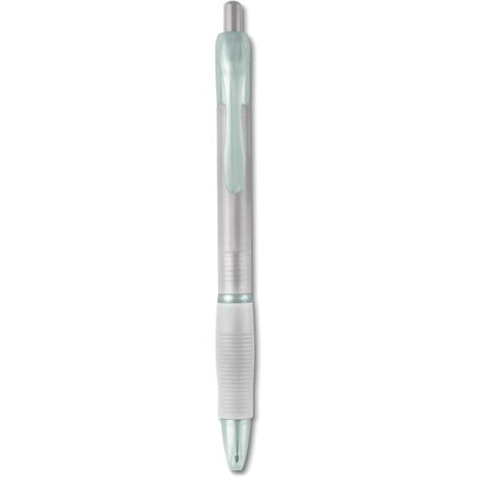 ein stift mit einer grünen spitze und einem weißen körper Kugelschreiber MANORS (Bild 1)