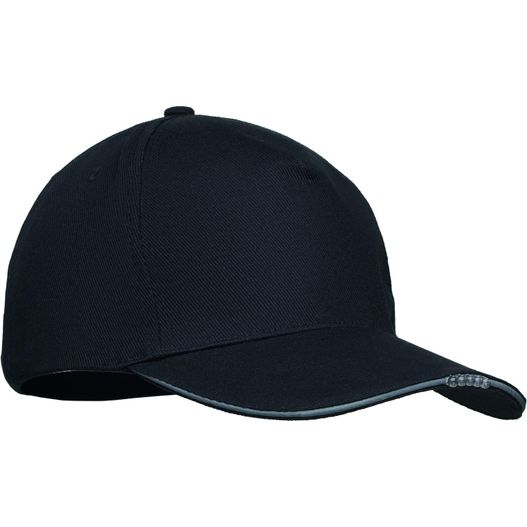 Baseball Kappe mit LED 220g/m² LUZCAP (Bild 1)