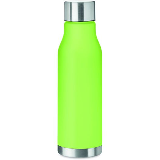 eine grüne flasche mit einem silbernen deckel Trinkflasche RPET 600ml GLACIER RPET (Bild 1)