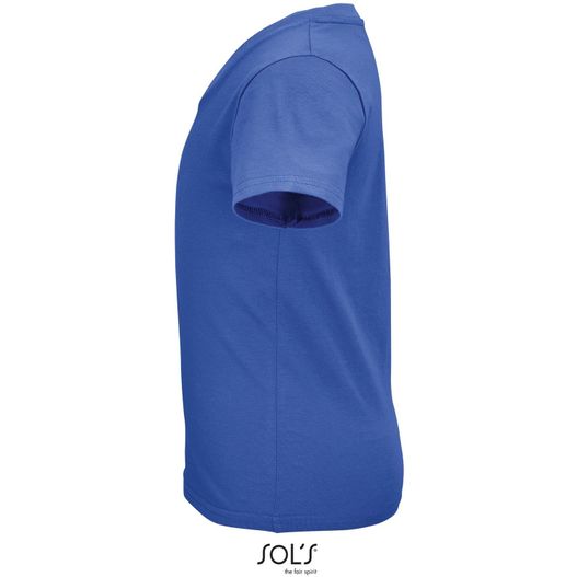 ein blaues hemd mit einem loch im rücken CRUSADER KINDERT-SHIRT 150g CRUSADER KIDS (Bild 1)