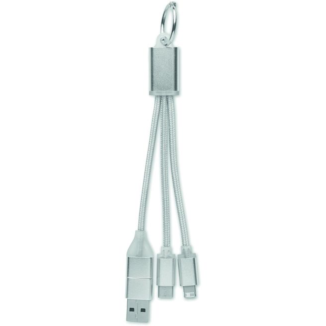 4in1 Ladekabel Typ-C BLUE