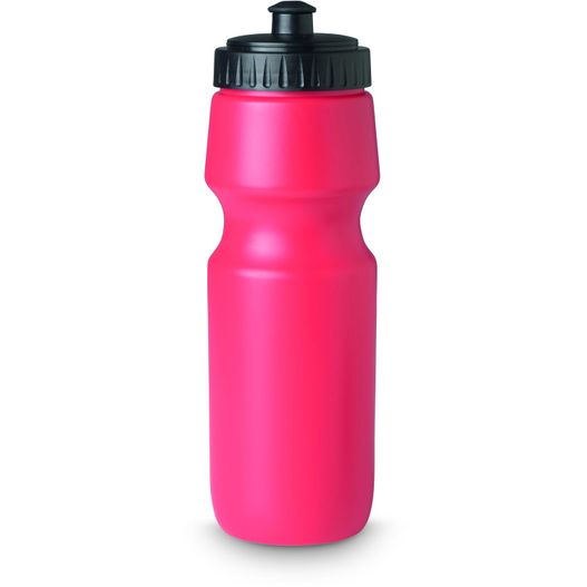 eine rosa sportflasche mit schwarzem deckel Trinkflasche PE 700ml SPOT SEVEN (Bild 1)