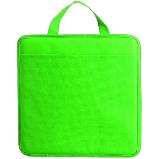 eine grüne tasche mit einem griff auf einem weißen hintergrund Sitzkissen ENJOW (Bild 1)
