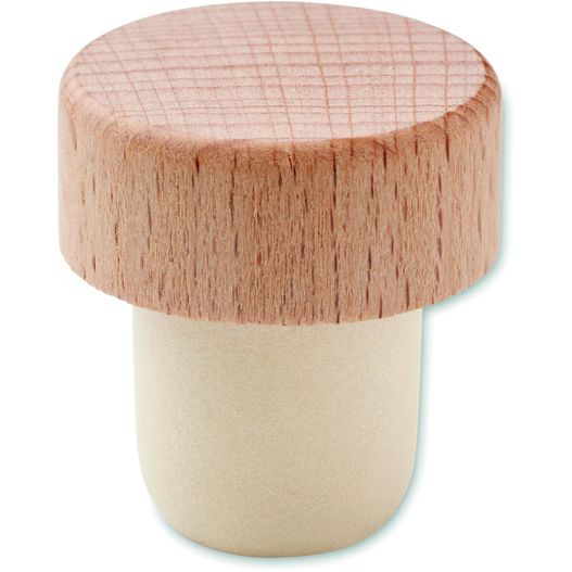 Flaschenverschluss Buchenholz BOPPER (Bild 1)