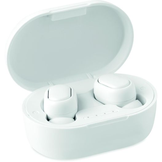 ein paar kopfhörer in einem weißen fall TWS Ohrhörer RWING (Bild 1)