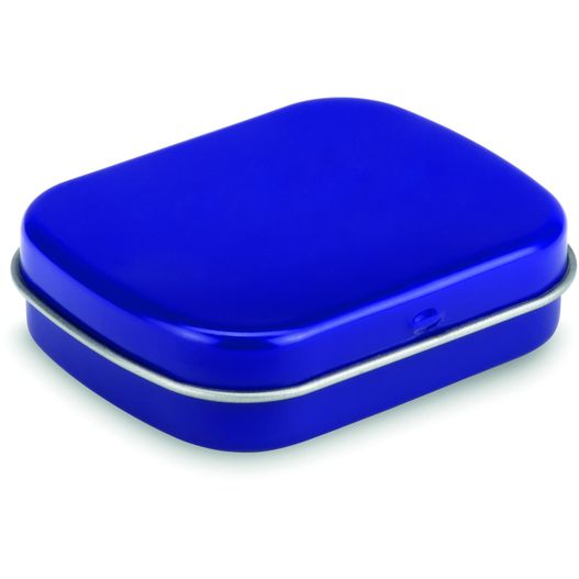 eine blaue dose mit einem deckel auf weißem hintergrund Pfefferminzspender BRISE (Bild 1)