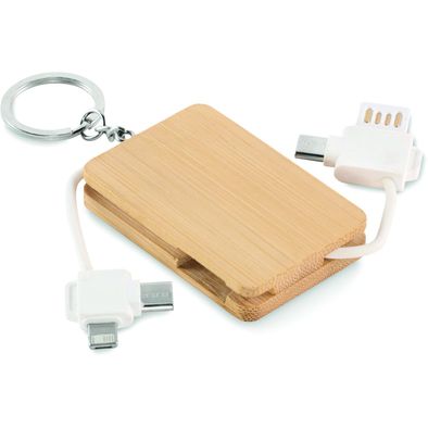 Schlüsselring mit Ladekabel BUPOW