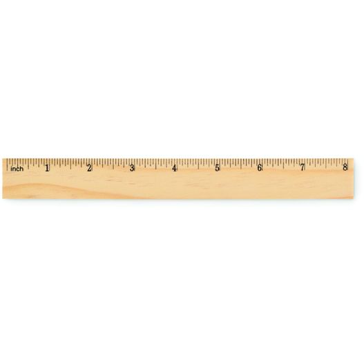 Holzlineal 20cm RULER20 (Bild 1)