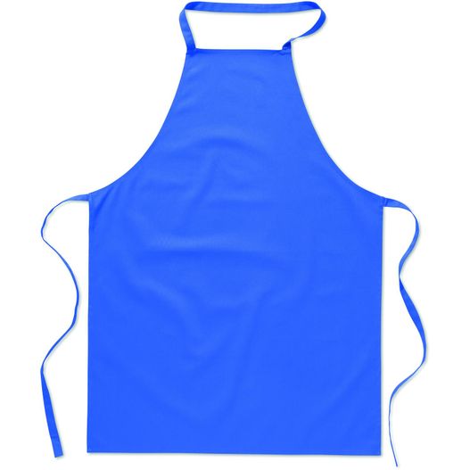 eine blaue schürze mit einer blauen krawatte darauf Küchenschürze aus Baumwolle KITAB (Bild 1)