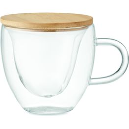 Doppelwandiges Borosilikatglas CORAMUG