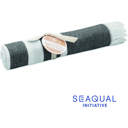 Produktabbildung SEAQUAL® Hamamtuch 100x170 WAVE SEAQUAL® Hamamtuch 100x170 WAVE (Bild 1)