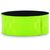Reflektierendes Snap Armband mit karierter Oberflache und silberner oder gelber Reflexfolie (CE EN17353). ENROLLO +