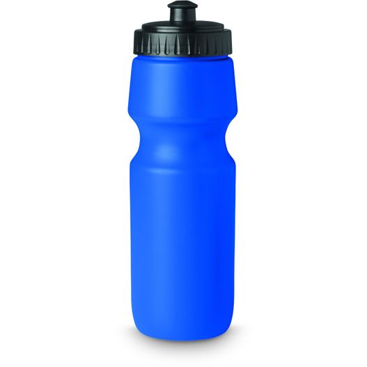 eine blaue sportflasche mit schwarzem deckel Trinkflasche PE 700ml SPOT SEVEN (Bild 1)