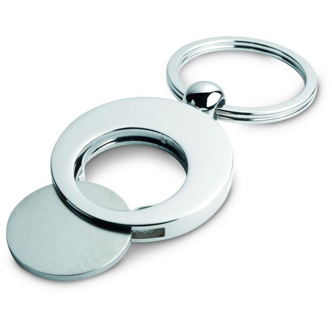 Schlüsselring mit Münzhalter EURING