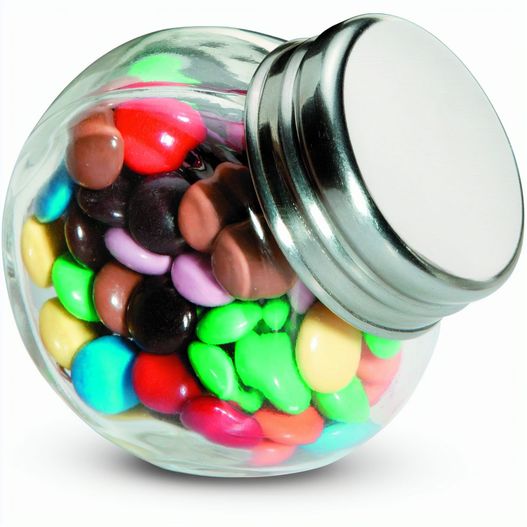 Schokolinsen im Glasspender CHOCKY (Bild 1)