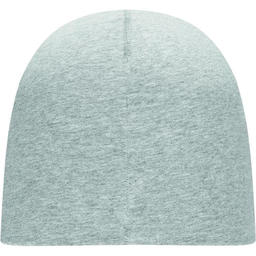 ein grauer hut mit weißem hintergrund Unisex-Beanie Baumwolle LIGHTY (Bild 1)