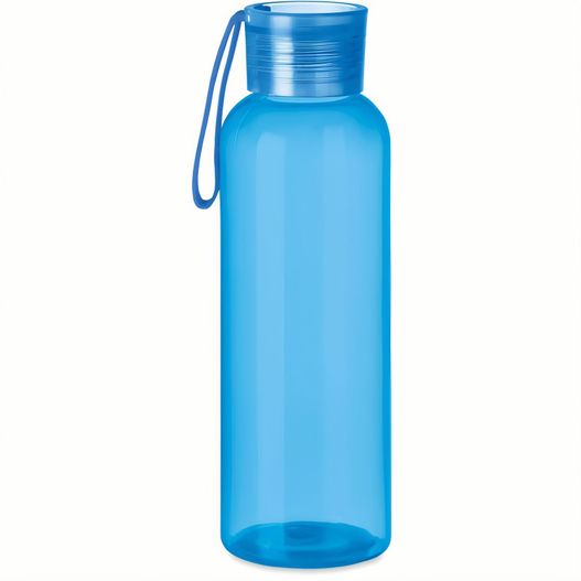 eine blaue wasserflasche mit einer kunststoffkappe Trinkflasche Tritan 500ml INDI (Bild 1)