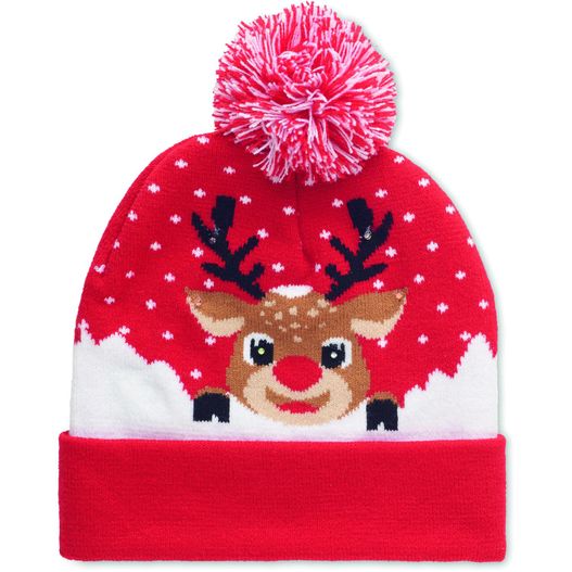 Weihnachtliche Strickmütze LED SHIMAS LIGHT (Bild 1)
