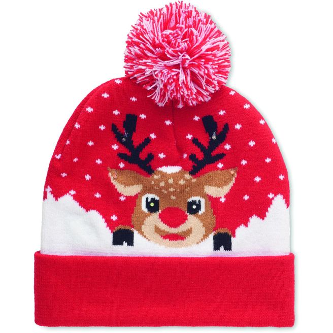 Weihnachtliche Strickmütze LED SHIMAS LIGHT