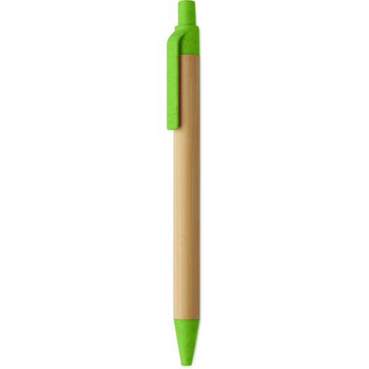 Druckkugelschreiber mit Bambus ITEA COLOUR (Bild 1)