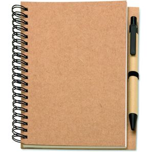 B6 Recyceltes Notizbuch BLOQUERO