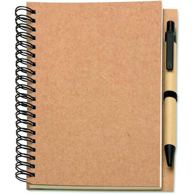 B6 Recyceltes Notizbuch BLOQUERO