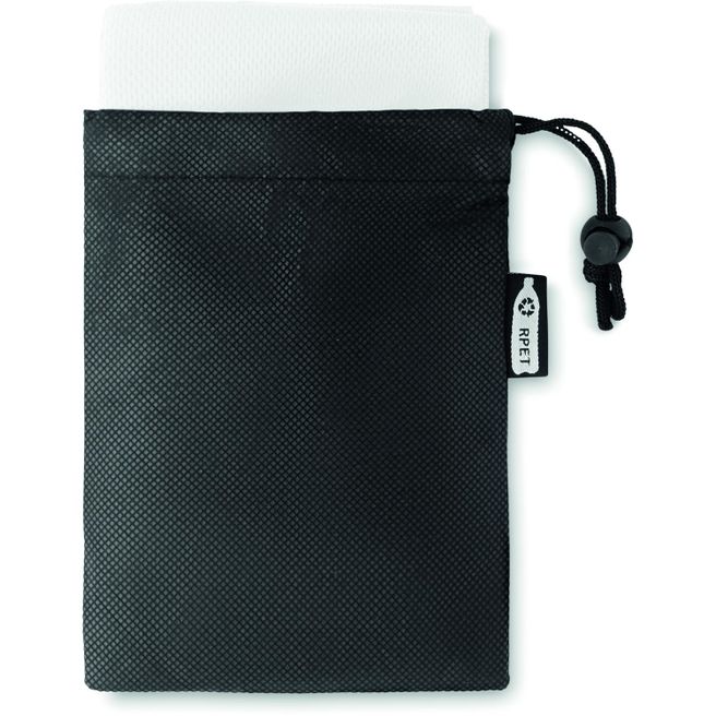 RPET Sporthandtuch mit Beutel TUKO RPET