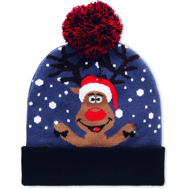 Weihnachtliche Strickmütze LED SHIMAS LIGHT