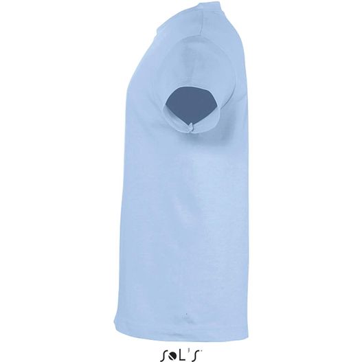 ein blaues kapuzenpullover mit schwarzem kapuzenpullover REGENT KINDERT-SHIRT 150g REGENT KIDS (Bild 1)